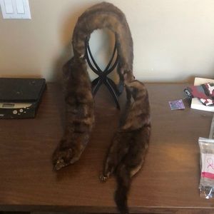 Vintage Berskin Berk Mink Fur Stole